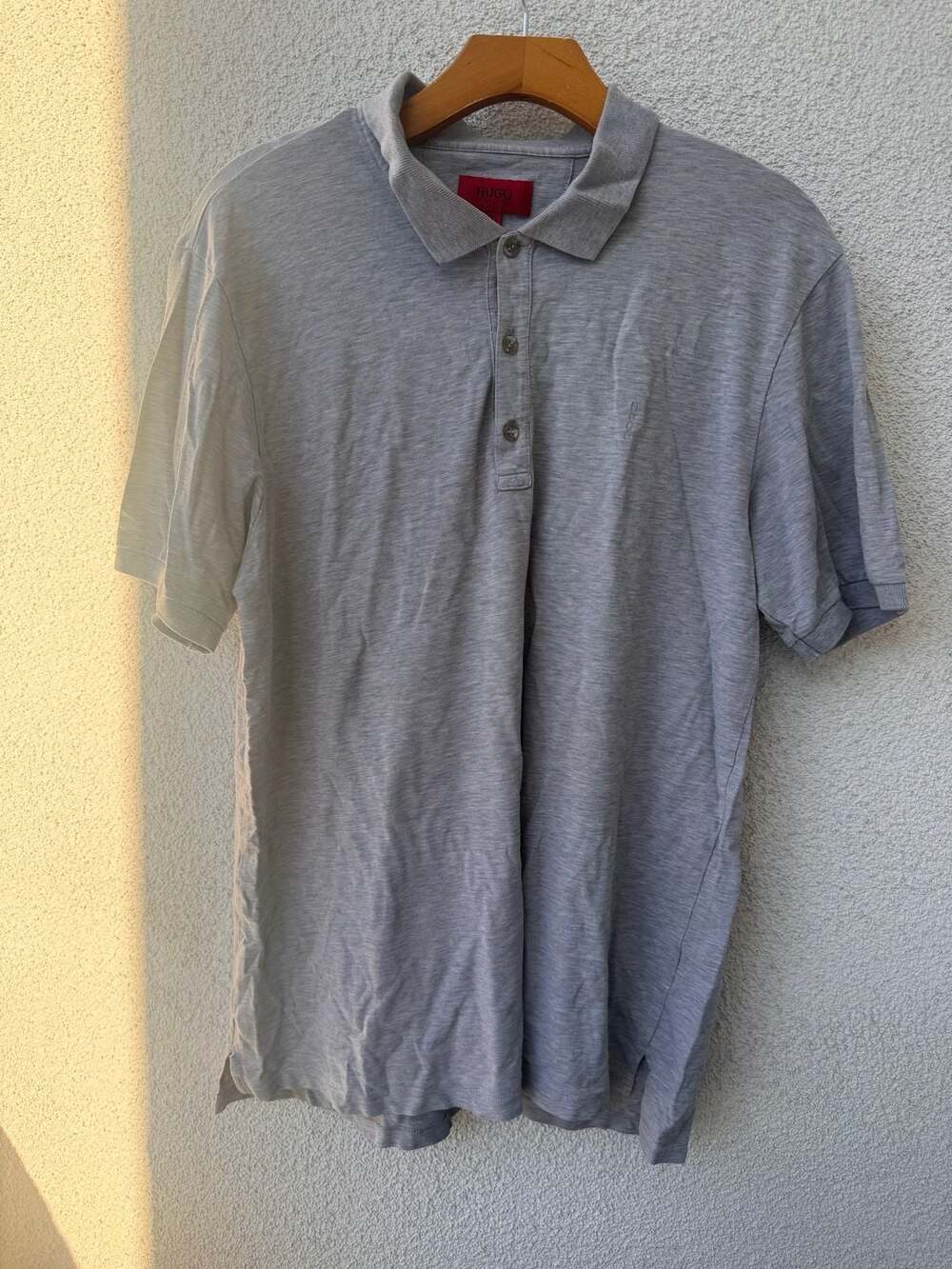 HUGO Hugo Boss Gray Men's Size XXL Short Sleeve Polo Shirt